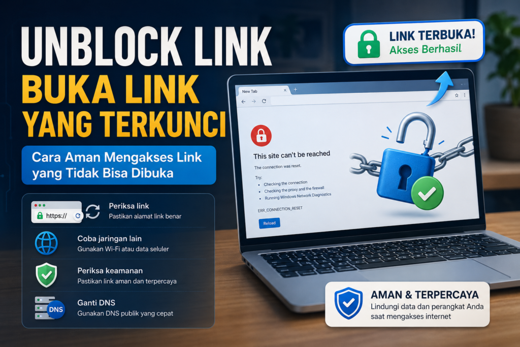Unblock Link Buka Akses yang Terkunci: Cara Aman Mengakses Link yang Tidak Bisa Dibuka