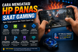 Cara Mengatasi HP Panas Saat Gaming agar Tetap Lancar dan Tidak Cepat Lag