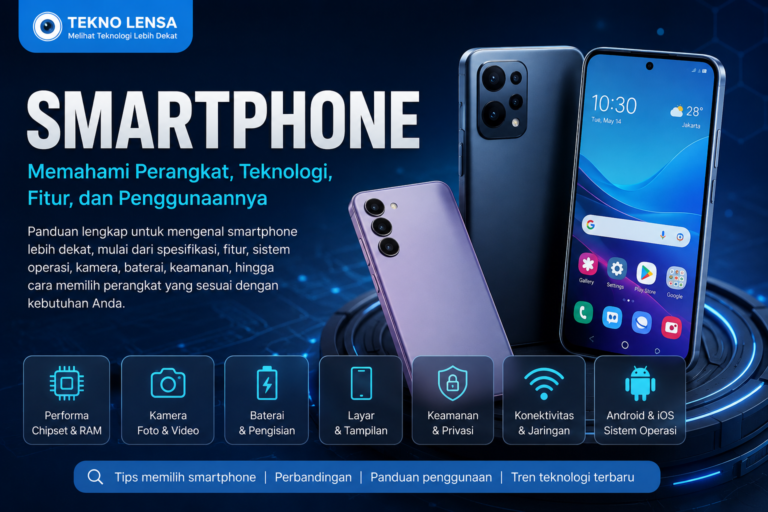 Smartphone: Memahami Perangkat, Teknologi, Fitur, dan Penggunaannya