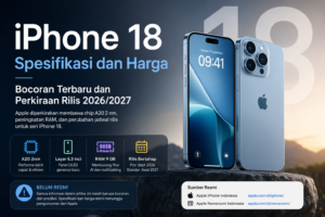 iPhone 18 Spesifikasi dan Harga: Bocoran Terbaru dan Perkiraan Rilis