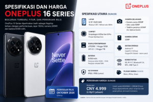 Spesifikasi dan Harga OnePlus 16 Series: Bocoran Terbaru, Fitur, dan Perkiraan Rilis
