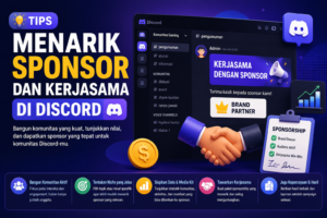 Tips Menarik Sponsor dan Kerjasama Di Discord