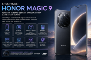 Spesifikasi Honor Magic 9: Bocoran Kamera 200 MP, Snapdragon, dan Baterai Jumbo
