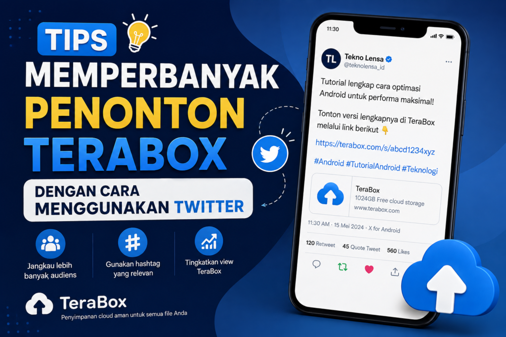 Tips Memperbanyak Penonton TeraBox dengan Cara Menggunakan Twitter