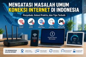 Panduan Lengkap Mengatasi Masalah Umum pada Koneksi Internet di Indonesia