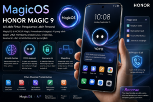 MagicOS Honor Magic 9: Bocoran Fitur AI, YOYO, dan Sistem Operasi Terbaru
