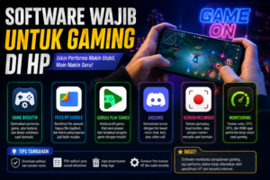 Software Wajib untuk Gaming di HP yang Bikin Pengalaman Bermain Lebih Optimal