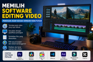 Panduan Lengkap Memilih Software Editing Video: Kriteria dan Tips untuk Pemula