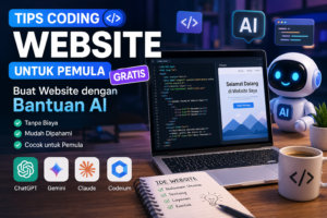 Tips Coding Website untuk Pemula Gratis: Buat Website dengan Bantuan AI