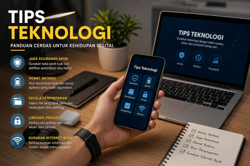 Tips Teknologi: Panduan Cerdas Menggunakan Teknologi Sehari-hari