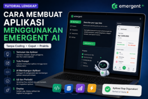 cara membuat aplikasi menggunakan Emergent AI