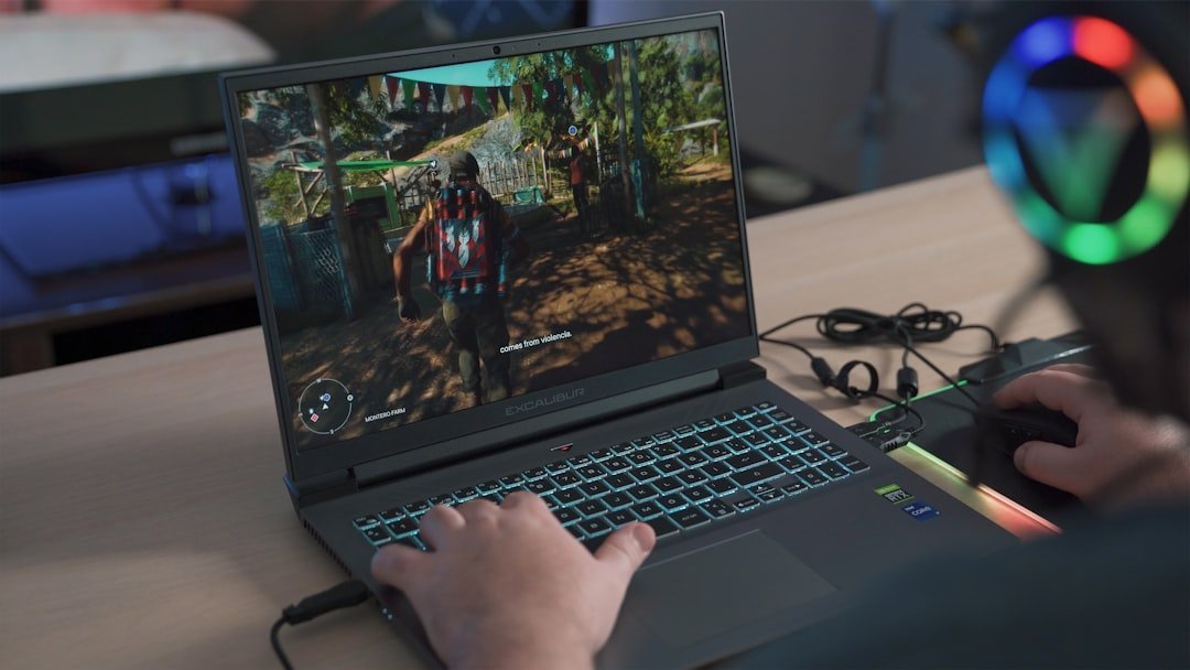 Gaming online dengan koneksi internet