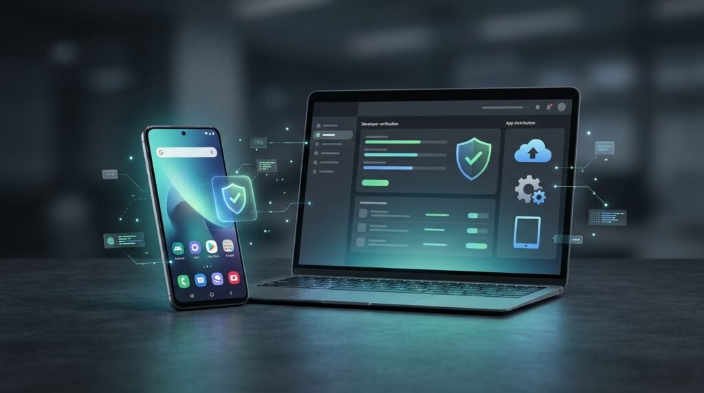 Ilustrasi verifikasi developer Android mulai 30 September 2026 di Indonesia