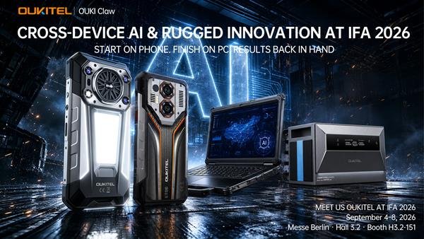 Oukitel WP70 Ultra pada IFA 2026 dengan desain rugged dan kamera termal
