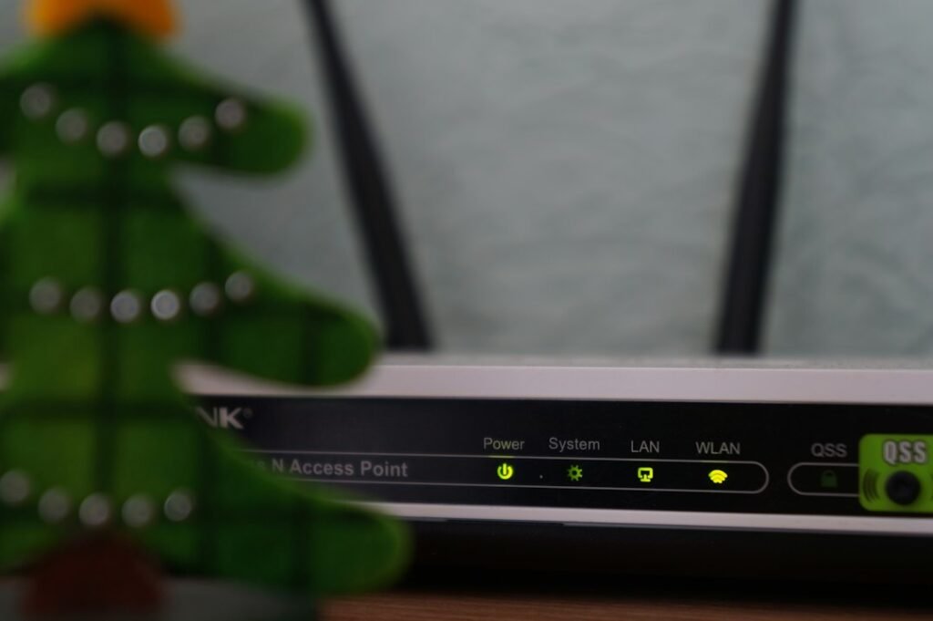 Router Wi-Fi untuk koneksi internet rumah
